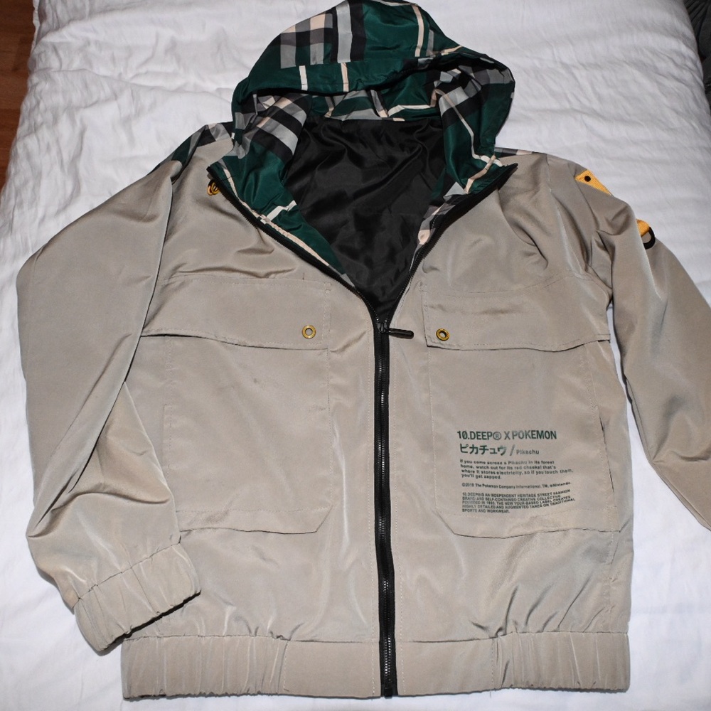 10.Deep x Pokémon Windbreaker Jacket Size M